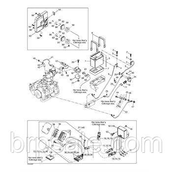 Гідравлічний затвор для гідроциклів Sea-Doo BRP Obturateur dr. *seal-water rh., фото 1