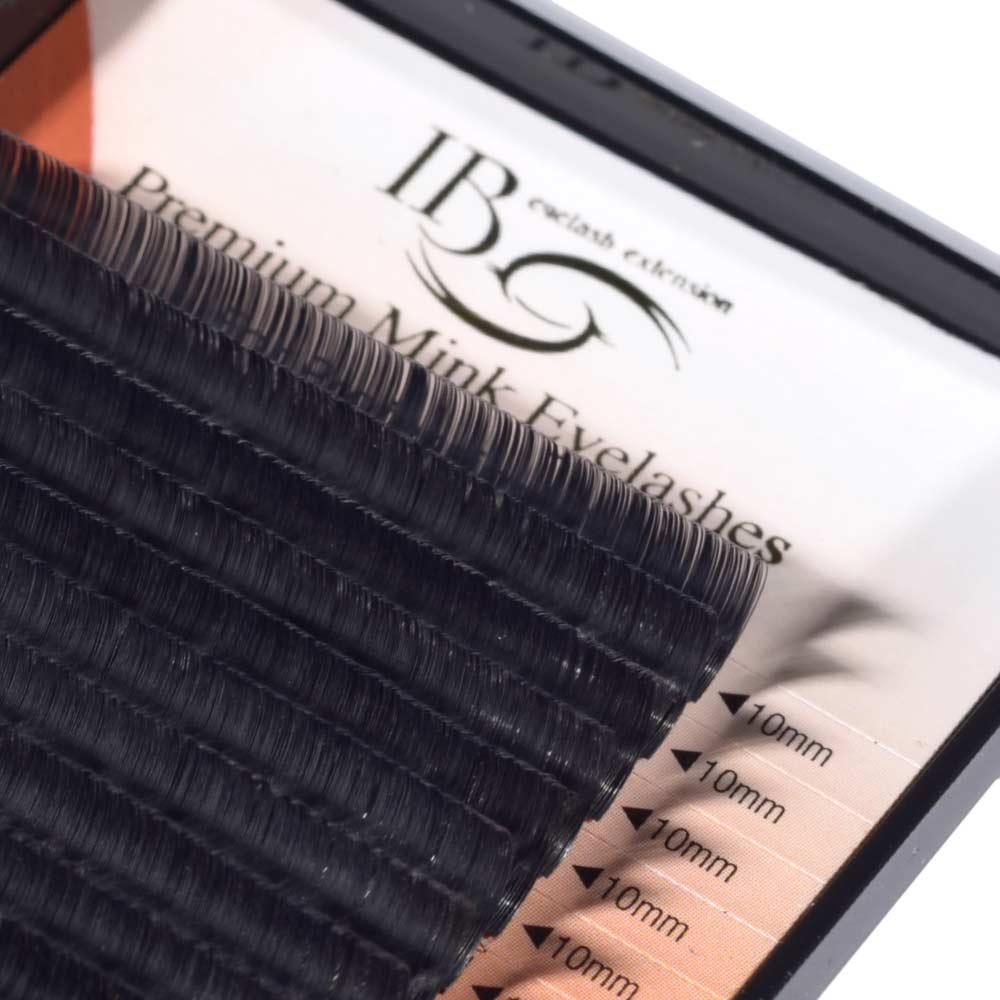 Вії вигин D 0.85 (20 рядів: 10мм) I-Beauty