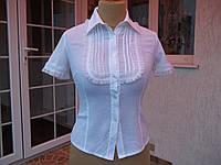 (42/44р) HALSZKA Блузка сорочка кофта футболка 100% котон 