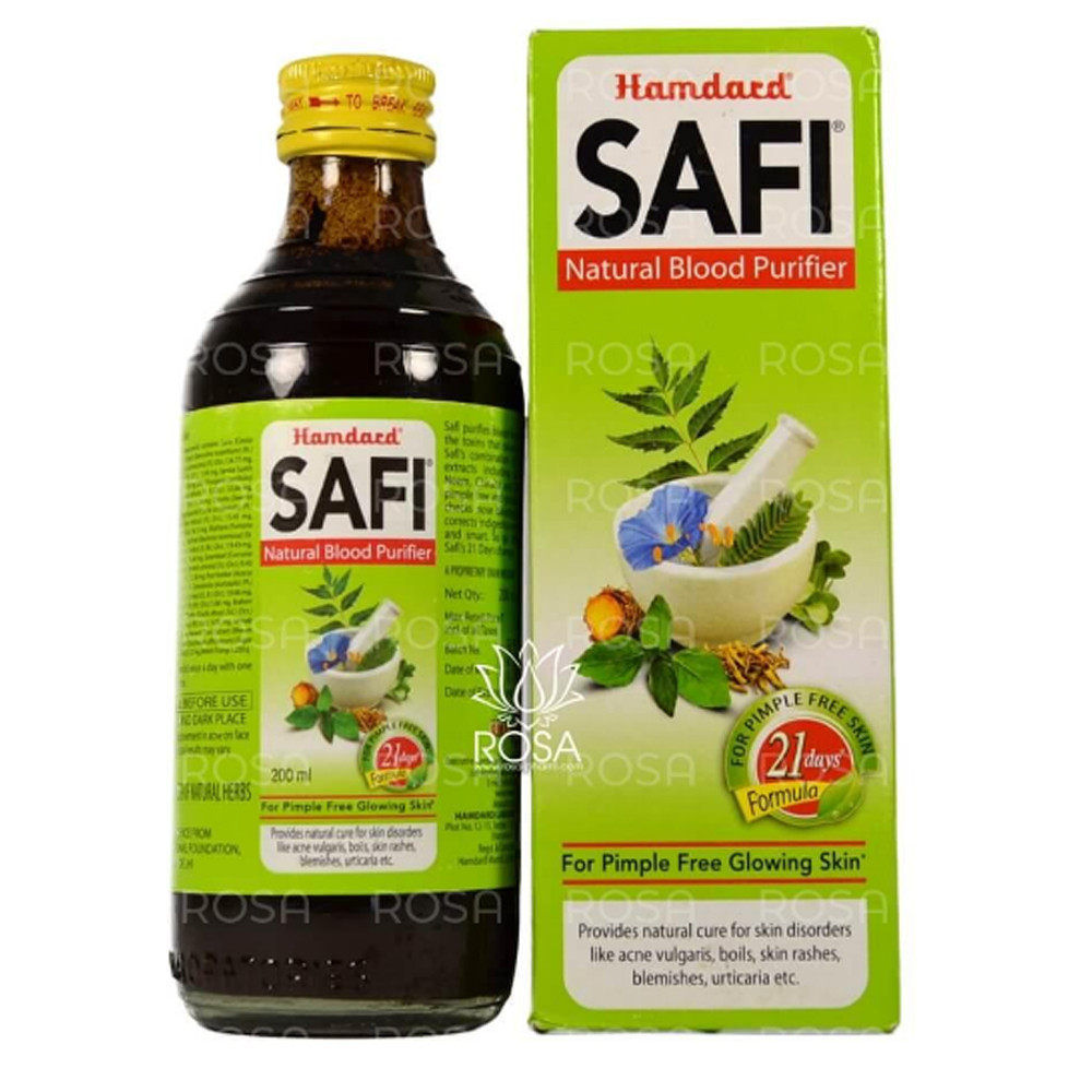 Сафі Сироп (Safi Surup, Hamdard) аюрведичний препарат для очищення крові, 200 мл