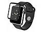 Захисне скло Mocolo 5D Full Glue для Apple Watch iWatch 42 mm Black (0.21 мм), фото 4