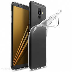 Силіконовий бампер на Samsung Galaxy A6 Plus (2018)