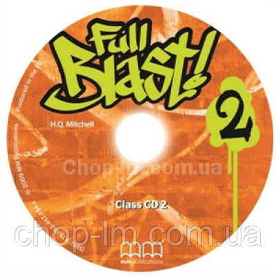 Full Blast! 2 Class CDs / Аудіо диск