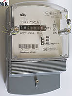 Електролічильник NIK 2102-02.М1 220В, 5-60А електронний однофазний однофазний однотарифний