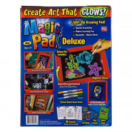 3D планшет для малювання Magic Pad світловий планшет для дітей, фото 3