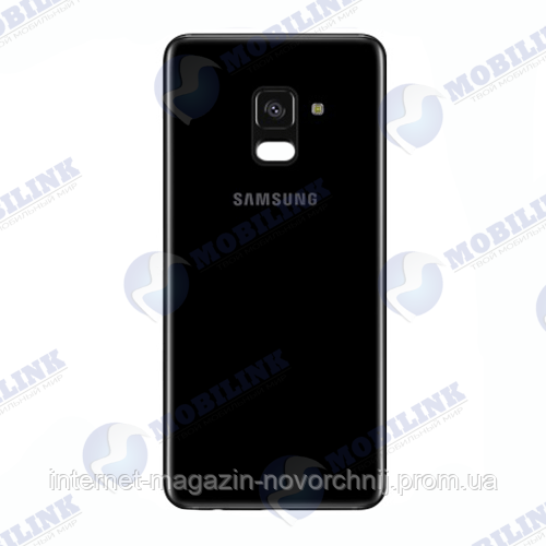 Кришка задня Samsung A8 A530 Чорна Black GH82-15591A оригінал!