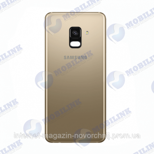 Кришка задня Samsung A8+ A730 Золото Gold GH82-15629C оригінал!