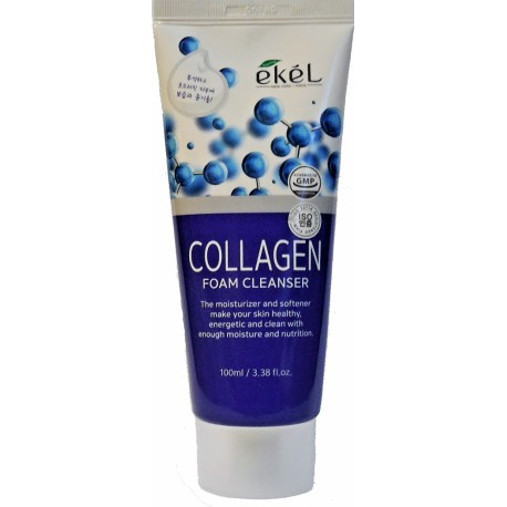 Пінка для вмивання Ekel Foam Cleanser з колагеном 100 мл