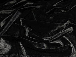 Оксамит Стрейч Чорний
