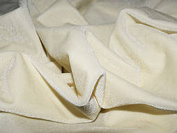 Оксамит Стрейч Молочний