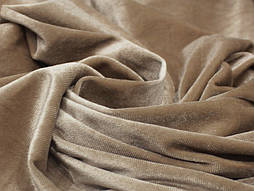 Оксамит Стрейч Бежевий