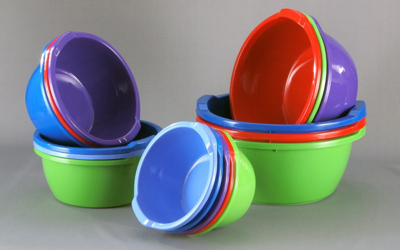 Таз пластиковий харчовий 9 літрів "Глобус" Горизонт