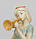 Порцелянова статуетка дівчина "Чарівна труба" (Pavone) JP-37/8, фото 9