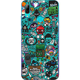 Чохол з картинкою силіконовий для Xiaomi Mi Play Кольорові головешки