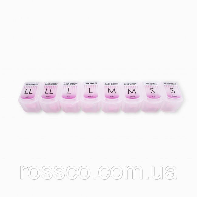 Бігуді з насічками LASH SECRET, (8 пар)