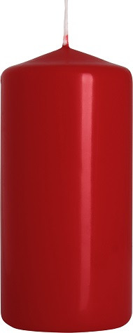 Свічка циліндр бордова Bispol 10 см (sw50/100-036)