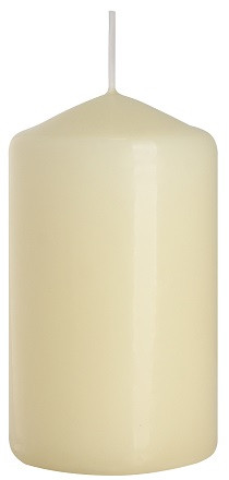 Свічка циліндр кремова 10 см (sw60/100-011)