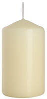 Свічка циліндр кремова Bispol 10 см (sw60/100-011)