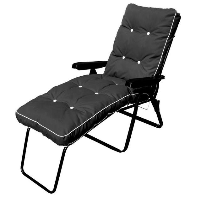 Шезлонг Melissa (texsilk) антрацит Шезлонг Melissa (texsilk) антрацит