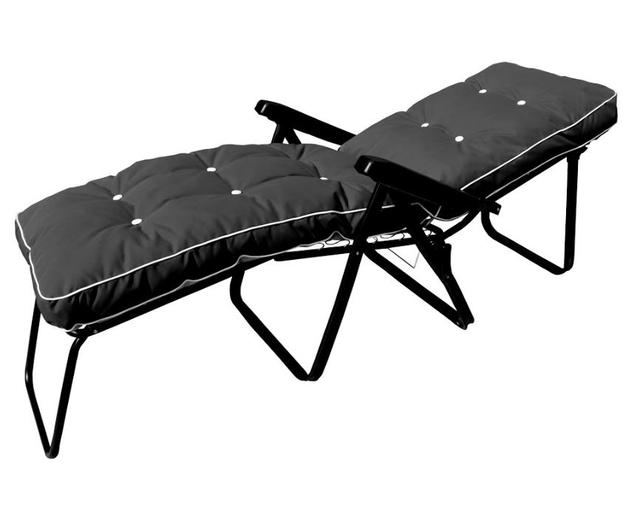 Шезлонг Melissa (texsilk) антрацит (2) Шезлонг Melissa (texsilk) антрацит (2)