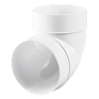 Відвід вентиляційний 222 D=125мм пластик