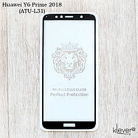 Защитное стекло для Huawei Y6 Prime 2018 (ATU-L31), Full Glue