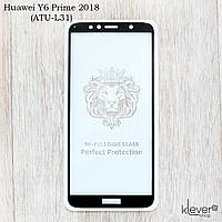 Захисне скло для Huawei Y6 Prime 2018 (ATU-L31), Full Glue