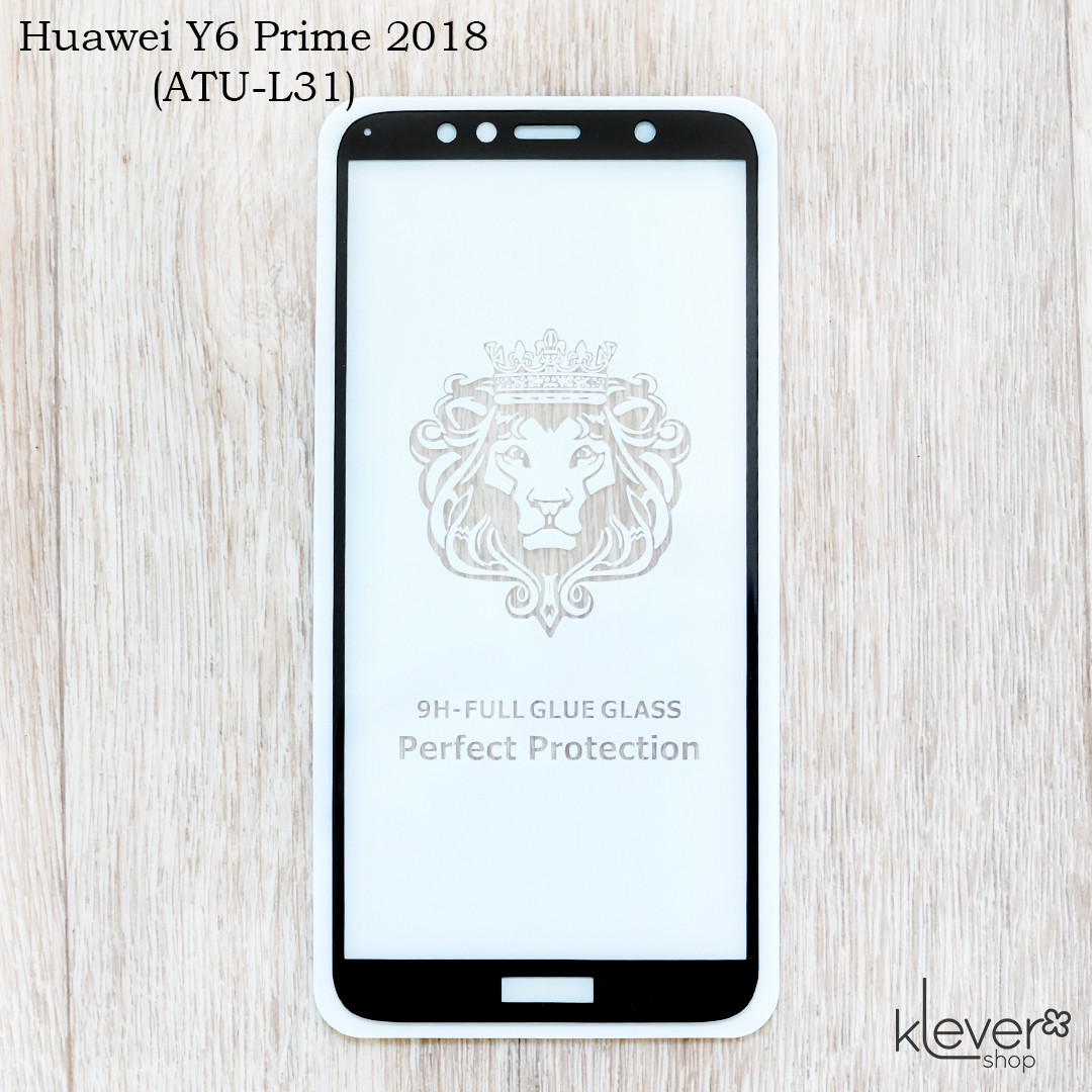 Захисне скло для Huawei Y6 Prime 2018 (ATU-L31), Full Glue