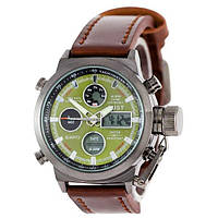 AMST 3003 Black-Green Brown Wristband