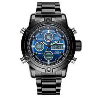 Чоловічі годинники AMST 3022 Metall Black-Blue