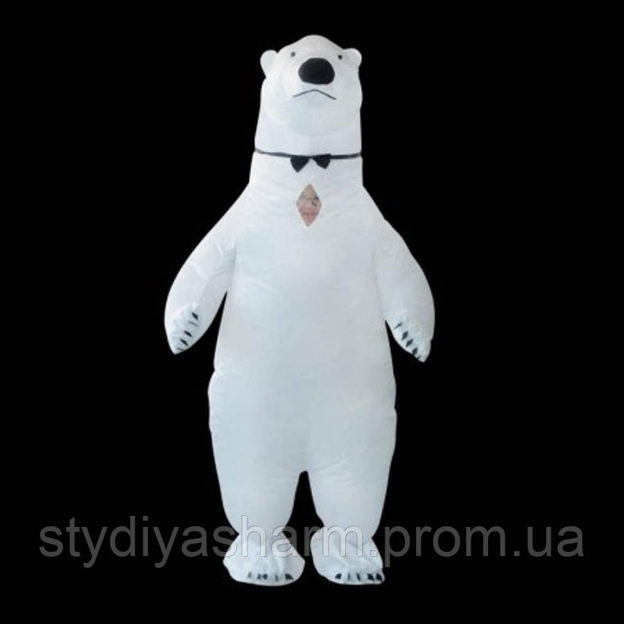 Надувной костюм Белый Медведь, цена 4024 грн — Prom.ua (ID#581276390)