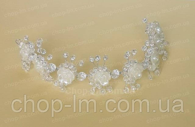 веточка "Белые розы"