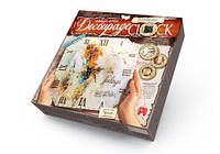 Набор для декупажа Danko Toys Decoupage Clock Чувства с рамкой DKC-01-07