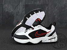 Чоловічі кросівки Nike Air Monarch IV White/Black/Red 415445-101, фото 4