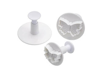 Набір плунжерів для мастики Kitchen Craft Метелик 3 шт.