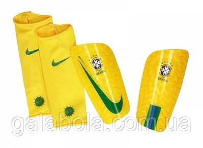 Щитки футбольні NIKE Brasil CBF Mercurial Lite SP2123-750