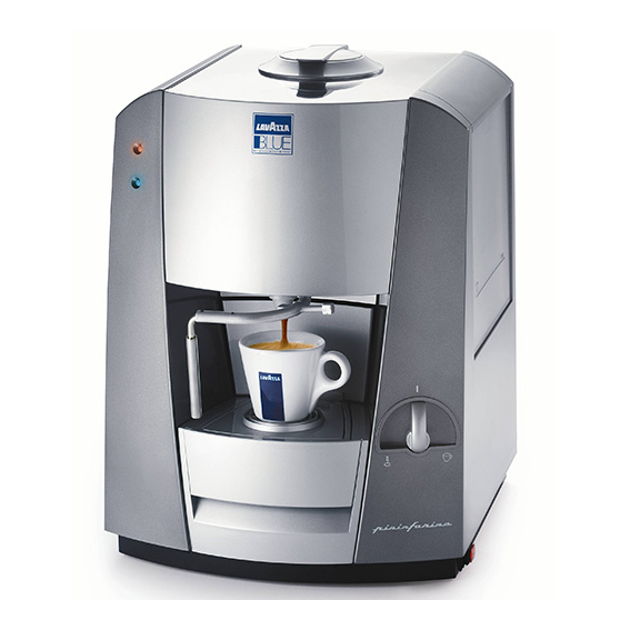 Кавомашина капсульна Lavazza LB 1000 Б/У срібляста (Lavazza Blue) + капучинатор