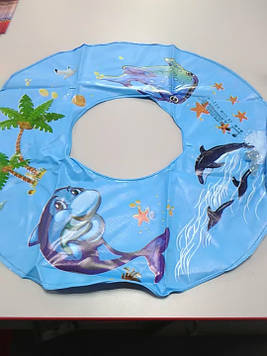 Круг надувний з малюнком дельфін 50 см
