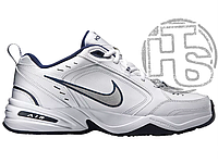 Мужские кроссовки Nike Air Monarch IV Lifestyle/Gym Shoe White Metallic Silver 415445-102