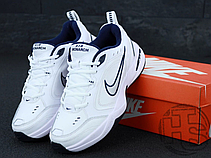 Чоловічі кросівки Nike Air Monarch IV Lifestyle/Gym Shoe White Metallic Silver 415445-102, фото 2