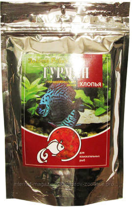 Пластівці для вибагливих риб - Гурман (100 г)