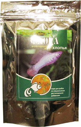Рослинні пластівці для риб - Флора (0.5 кг)