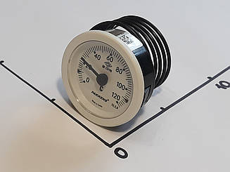 Термометр Ø52 мм/120 °C/L-100 см PAKKENS капілярний (Туреччина)