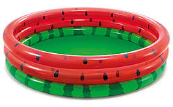 Басейн надувний круглий Кавун Intex 58448