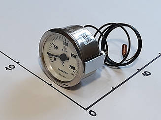 Термометр Ø60 мм/200 °C/L-100 см капілярний PAKKENS (Туреччина)