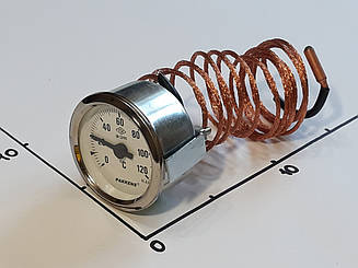 Термометр Ø60 мм/120 °C/L-200 см капілярний PAKKENS (Туреччина)