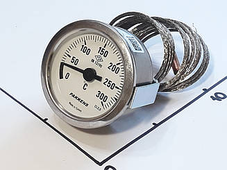 Термометр Ø60 мм/300 °C/L-200 см капілярний PAKKENS (Туреччина)