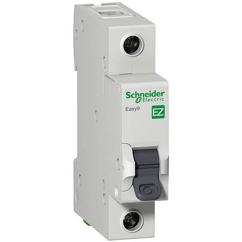 Автоматичний вимикач 25A 4,5kA 1P тип З Easy9 Schneider Electric EZ9F34125, фото 2