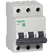 Автоматичний вимикач 6A 4,5kA 3P тип З Easy9 Schneider Electric EZ9F34306