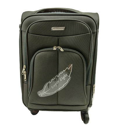 Валіза на чотирьох колесах Grangd 828/1 Зелена, фото 1